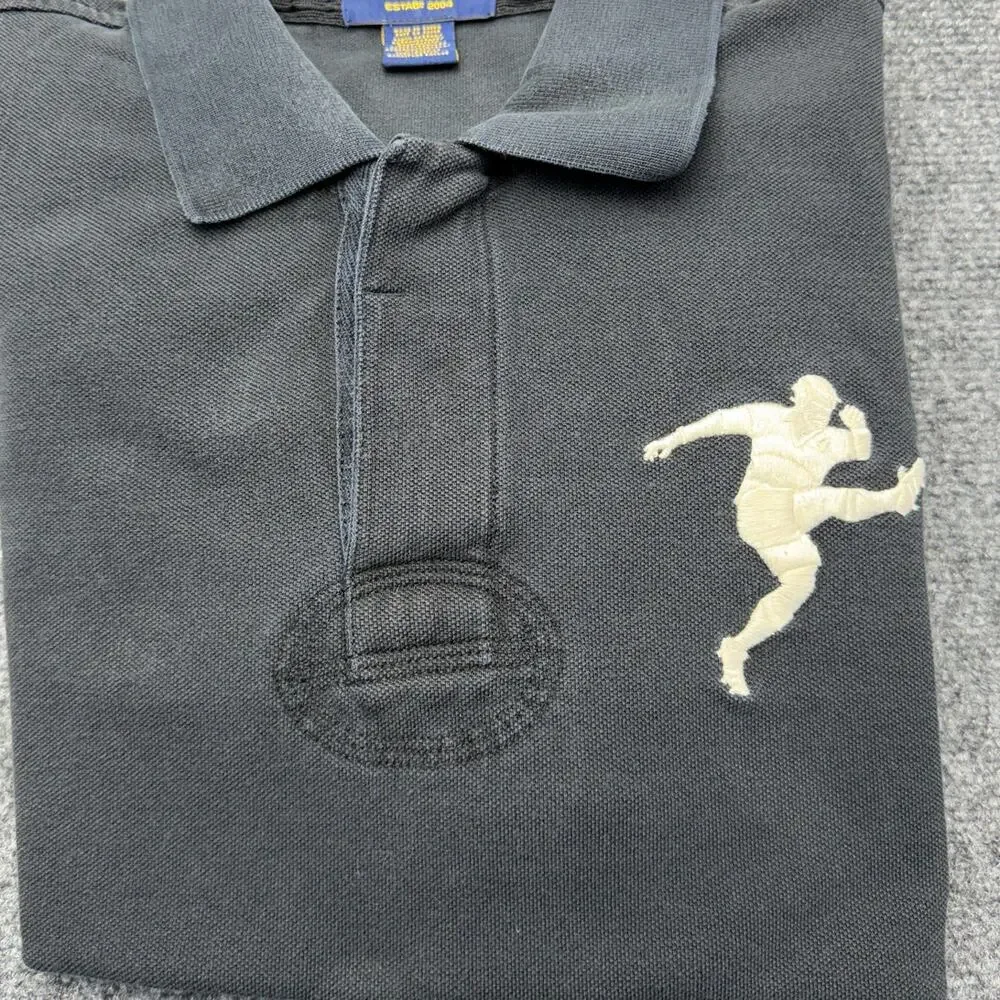Vintage Ralph Lauren Rugby Estate 2004 Big Pony #11 Polo Shirt Mens L